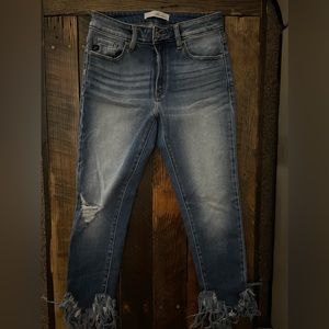 Kancan size 27 ankle cropped jean
